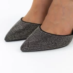 Dicke High Heels 2yxd67 Black-Gunmetal | Mei