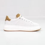 Herren-Sportschuhe 8632 Weiß-gelb | Franco Gerardo