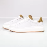 Herren-Sportschuhe 8632 Weiß-gelb | Franco Gerardo