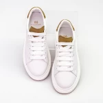Herren-Sportschuhe 8632 Weiß-gelb | Franco Gerardo