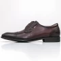 Herrenschuhe 003-A036 Wiśniowy | Eldemas