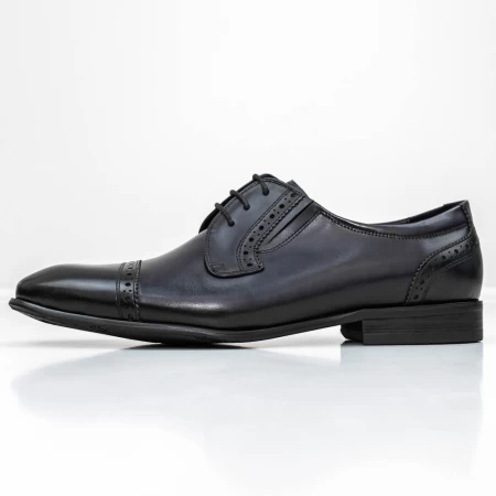 Herrenschuhe 003-A036 Blau Eldemas
