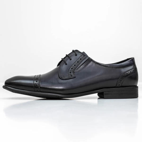 Herrenschuhe 003-A036 Blau Eldemas