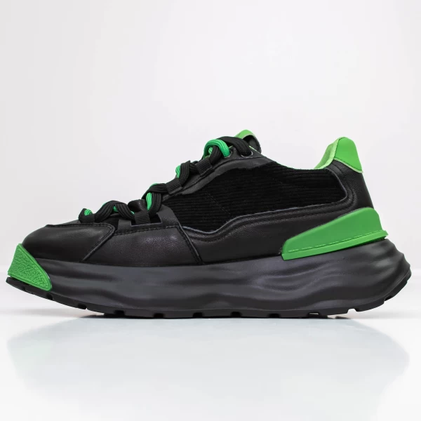 Herren Sportschuhe 6636 Grün Franco Gerardo