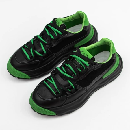 Herren Sportschuhe 6636 Grün Franco Gerardo