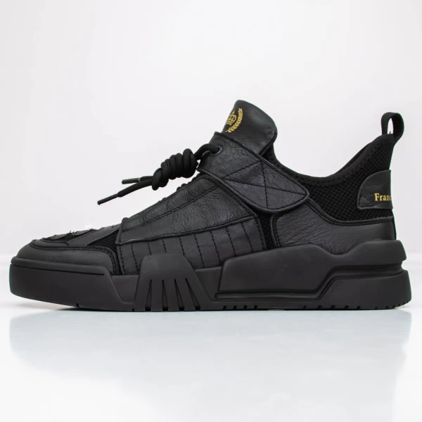 Herren Sportschuhe 5199 Schwarz Franco Gerardo