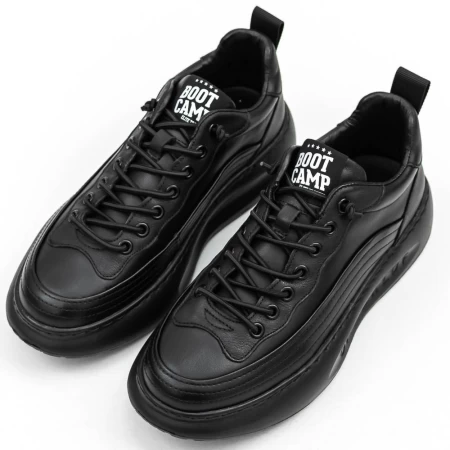 Herren Sportschuhe 8656 Schwarz | Franco Gerardo