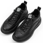 Herren Sportschuhe 8656 Schwarz | Franco Gerardo