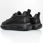 Herren Sportschuhe 8656 Schwarz | Franco Gerardo