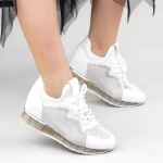 Sportschuhe auf der SZ258 -Plattform weiß | Mei