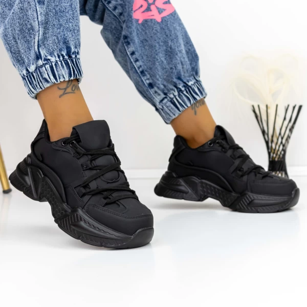 Frauen 3WL7 Sportschuhe schwarz Mei