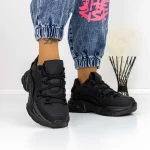 Frauen 3WL7 Sportschuhe schwarz Mei