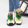 Sportschuhe auf der SZ236 -Plattform Gelb Mei