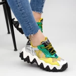 Sportschuhe auf der SZ236 -Plattform Gelb Mei
