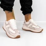 Frauen Sportschuhe W3302 Beige KK & VV