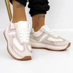 Frauen Sportschuhe W3302 Beige KK & VV