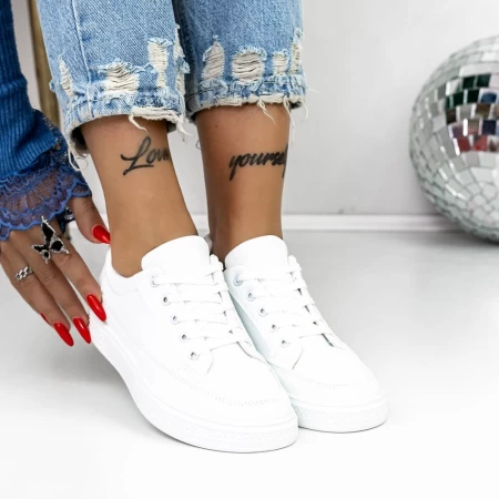 Frauen Sportschuhe 957 Weiß Mode