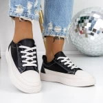 Frauen Sportschuhe 957 beige-schwarz Mode