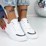 Frauen Sportschuhe 955 Weißschwarz Mode