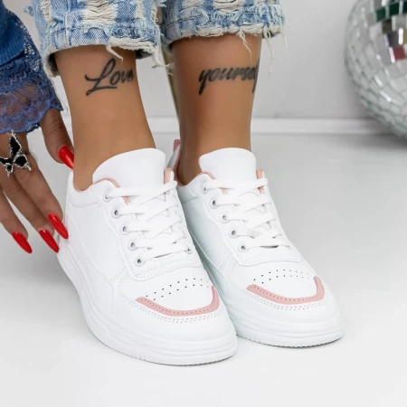 Frauen Sportschuhe 955 Weißrosa | Mode