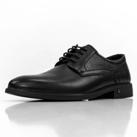 Herrenschuhe 1D0502 Schwarz | Eldemas