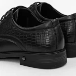 Herrenschuhe 1D0502 Schwarz | Eldemas