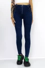 Frauen Jeans A7908-2 Blau Fartfallin