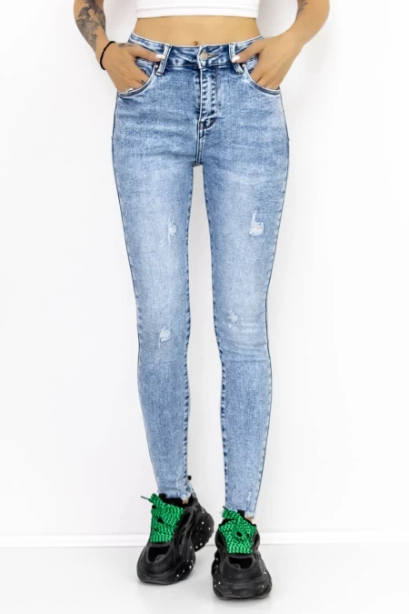Frauen Jeans SR0013 Blau Fartfallin