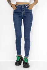 Frauen Jeans ZX3124 Blau Fartfallin