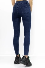 Frauen Jeans A7905-2 Blau Fartfallin
