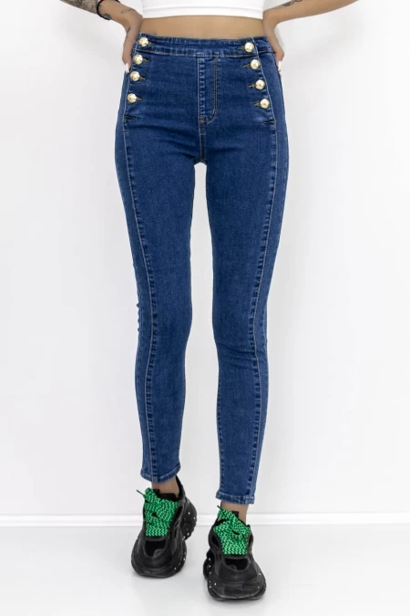 Frauen K500 Blue Jeans Fartfallin