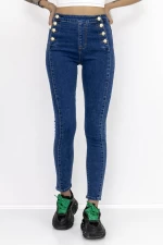 Frauen K500 Blue Jeans Fartfallin