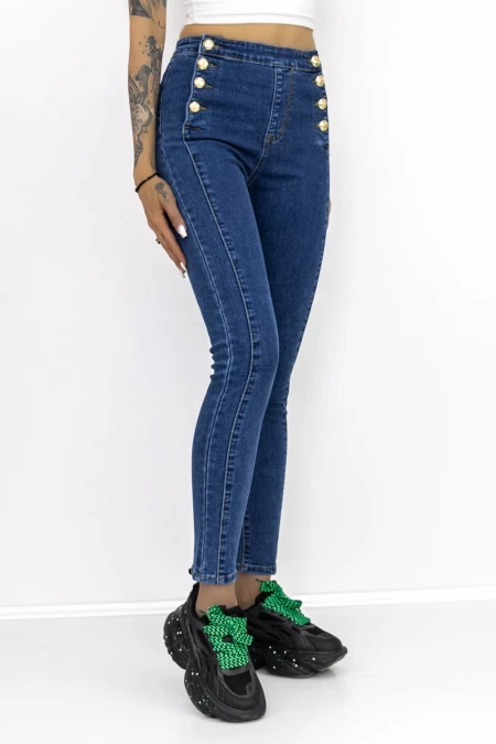 Frauen K500 Blue Jeans Fartfallin