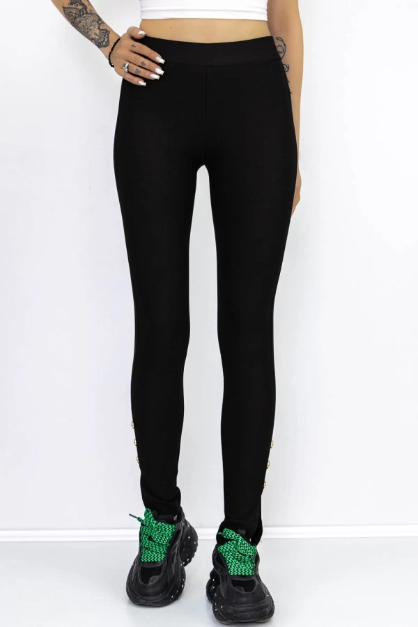 Frauen -Leggings F55254 Schwarz | Fartfallin
