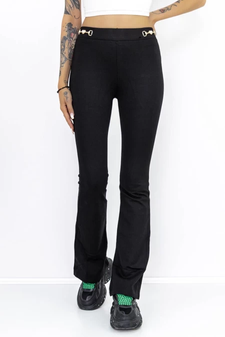 Frauen -Leggings F55258 Schwarz | Fartfallin