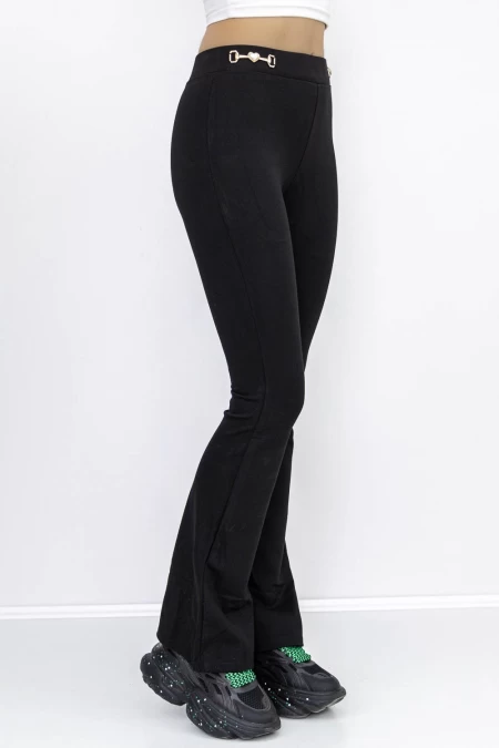 Frauen -Leggings F55258 Schwarz | Fartfallin