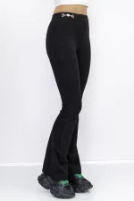 Frauen -Leggings F55258 Schwarz | Fartfallin