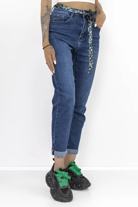 Frauen Jeans Ry7265 Blau Gesicht