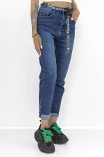 Frauen Jeans Ry7265 Blau Gesicht