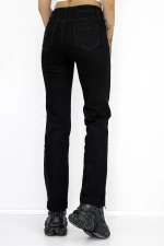 Frauen GK7501A Schwarze Jeans Gesicht