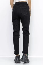 Frauen GH7619A Schwarze Jeans Gesicht