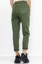 Frauen Jeans SL970-5 Grün Gesicht