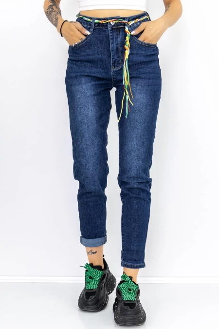 Frauen Jeans RF7295 Blau Gesicht