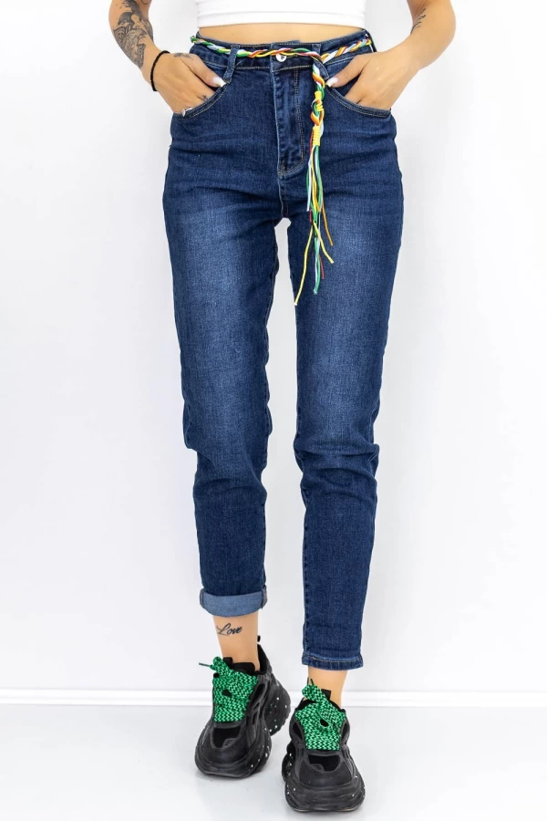 Frauen Jeans RF7295 Blau Gesicht