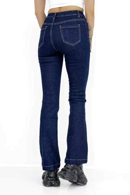 Frauen Jeans GK7502C Blau Gesicht