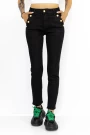 HW-55A-Frauen-Schwarze Jeans für Frauen Gesicht