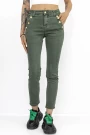 Frauen HW-55D-Jeans grün Gesicht
