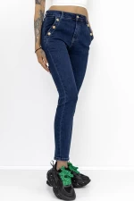 HW-55-Blue-Jeans für Frauen Gesicht