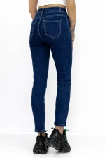 HW-55-Blue-Jeans für Frauen Gesicht
