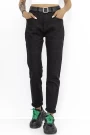 HW-57A-Frauen-Schwarze Jeans für Frauen Gesicht